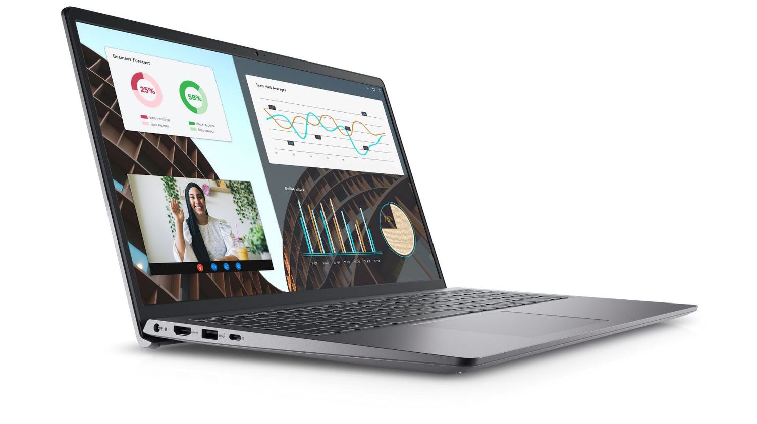 Dell Vostro 3530, 15.6&quot; FHD (1920x1080), Intel Core i5-1334U (12MB, 10C/12T, 4.6GHz), 16GB (2x8GB) DDR4, M.2 512GB PCIe, Intel Iris Xe, WiFi, BT, HDMI, USB-C, 2xUSB-A, RJ-45,Cam, Mic, Backlit, Ubuntu