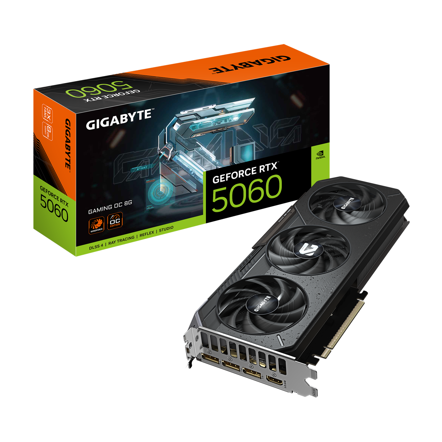 Gigabyte GeForce RTX 5060 Gaming OC 8G, 8GB GDDR7