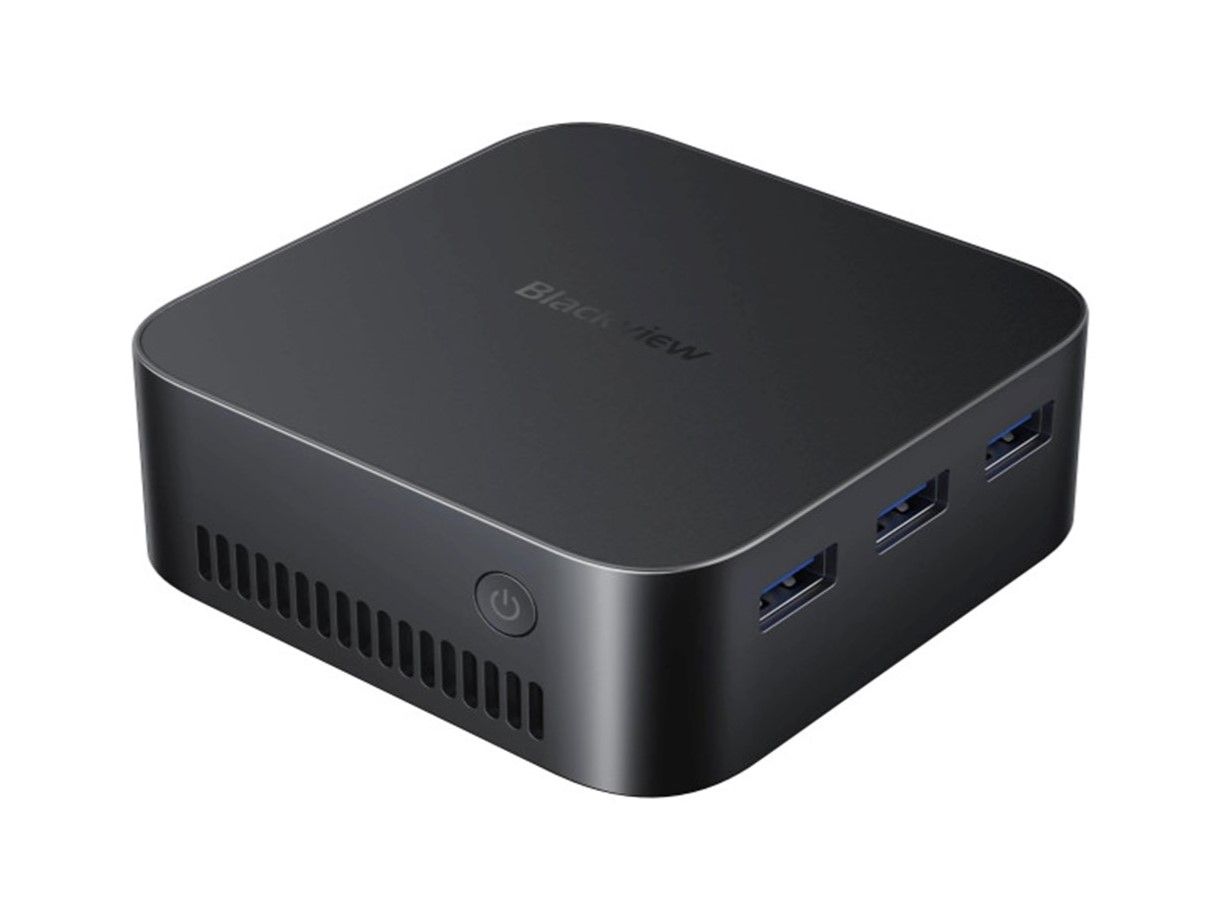 BLACKVIEW MP80 Mini PC, Intel Alder Lake N97, 16GB LPDDR5, 512GB SSD, Intel UHD, Wi-Fi 5, bluetooth 4.2, 3xHDMI, 3xUSB, 2xLAN, Win11Pro