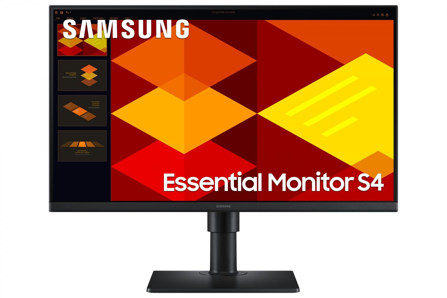 Samsung LS24D400GAUXEN, 24, 16:9, Panel IPS, 1920x1080, 250 cd/m2, Kontrast 1.000:1, 178°, 178°, 5 ms, 2x HDMI, 1x HDCP, 1x DP, Ravni, 2x USB-A, Postolje prilagodljive visine, Boja Crna