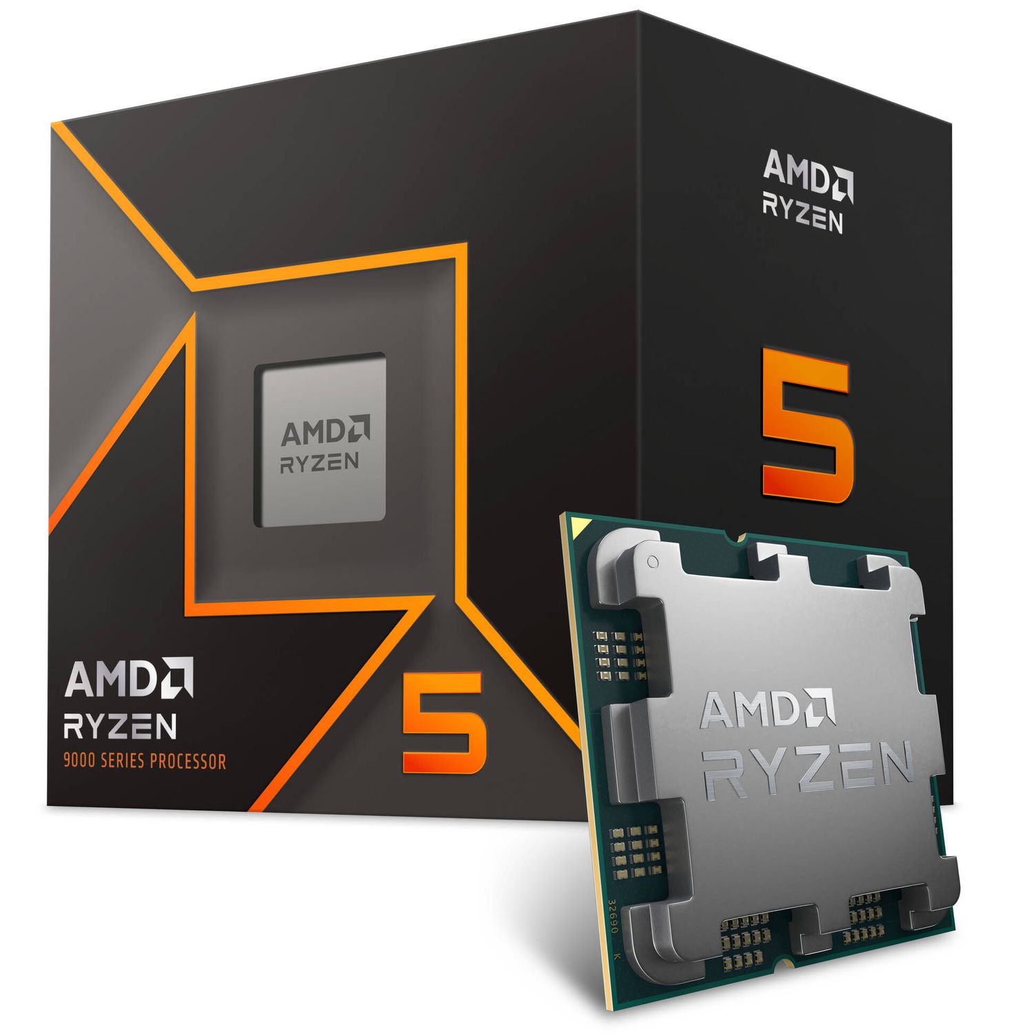 AMD CPU Desktop Ryzen 5 6/12T 9600 (3.8GHz/5.2GHz, 32MB, 65W, AM5) box