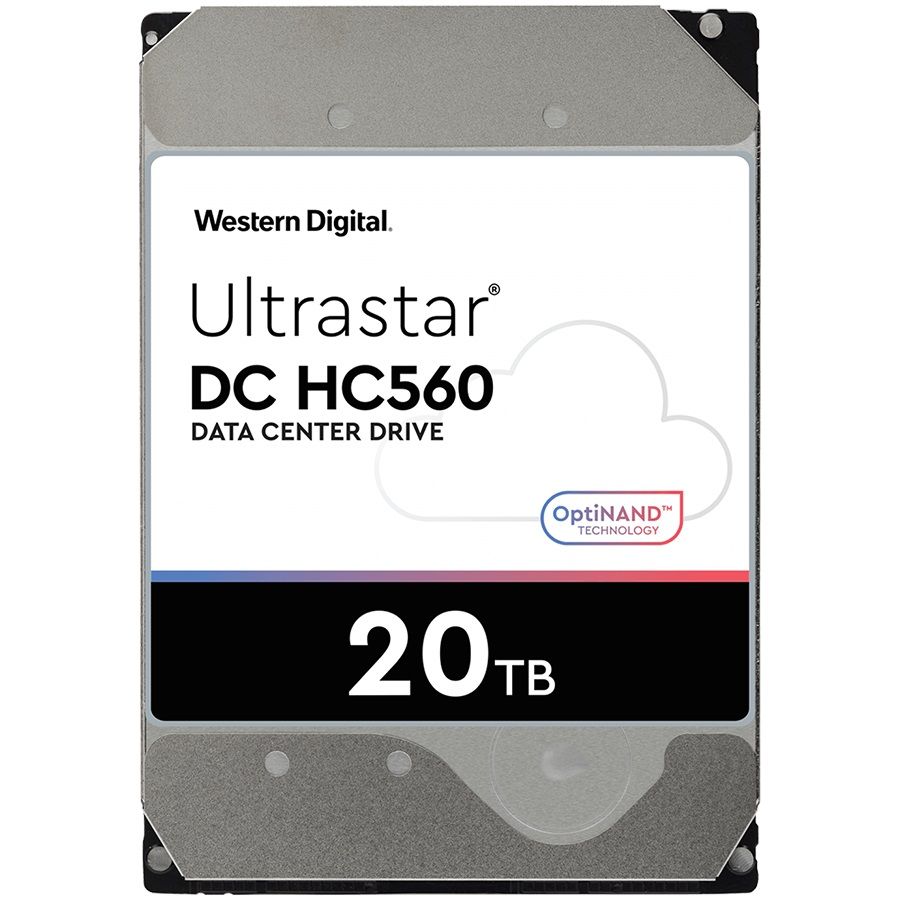 HDD Server WD/HGST ULTRASTAR DC HC560 (3.5’’, 20TB, 512MB, 7200 RPM, SATA 6Gb/s, 512E SE NP3)