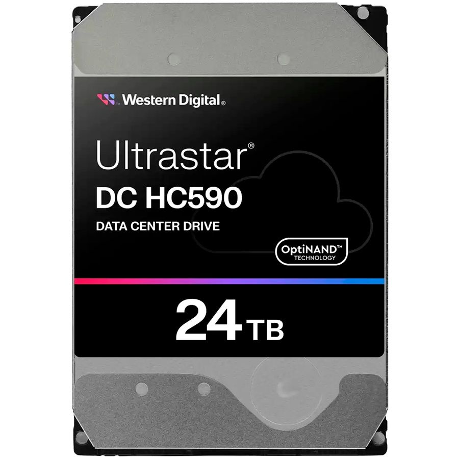 HDD Server WD/HGST ULTRASTAR DC HC590 (3.5’’, 24TB, 512MB, 7200RPM, SATA 6Gb/s, 512E SE NP3)