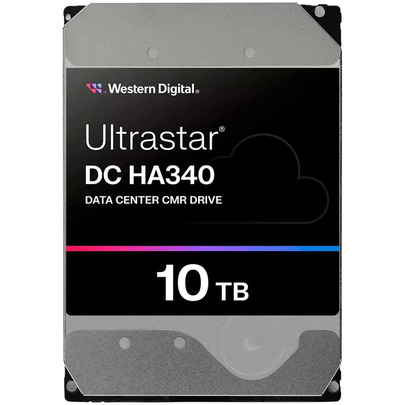 HDD Server WD/HGST ULTRASTAR DC HA340 (3.5’’, 10TB, 256MB, 7200RPM, SATA 6Gb/s, 512E SE NP3)