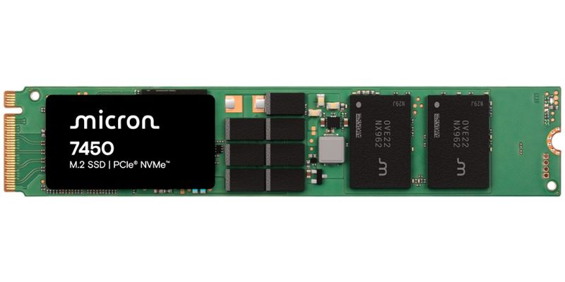 Micron 7450 PRO 3840GB NVMe M.2 (22x110) Non-SED Enterprise SSD