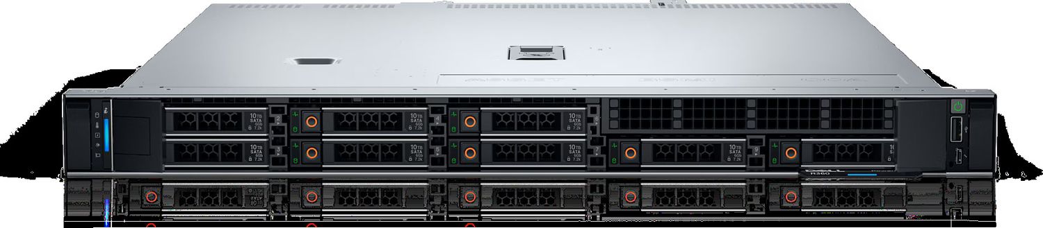 DELL EMC PowerEdge R360, 4x3.5&quot;, Intel Xeon E-2414 (2.6G, 4C/4T, 12MB, Turbo, HT (55W)), 16GB UDIMM 5600MT/s, 480GB SSD SATA HP, PERC H355, iDRAC9 Basic, Dual RPS 700W, TPM 2.0 V3, BCM 5720 DP