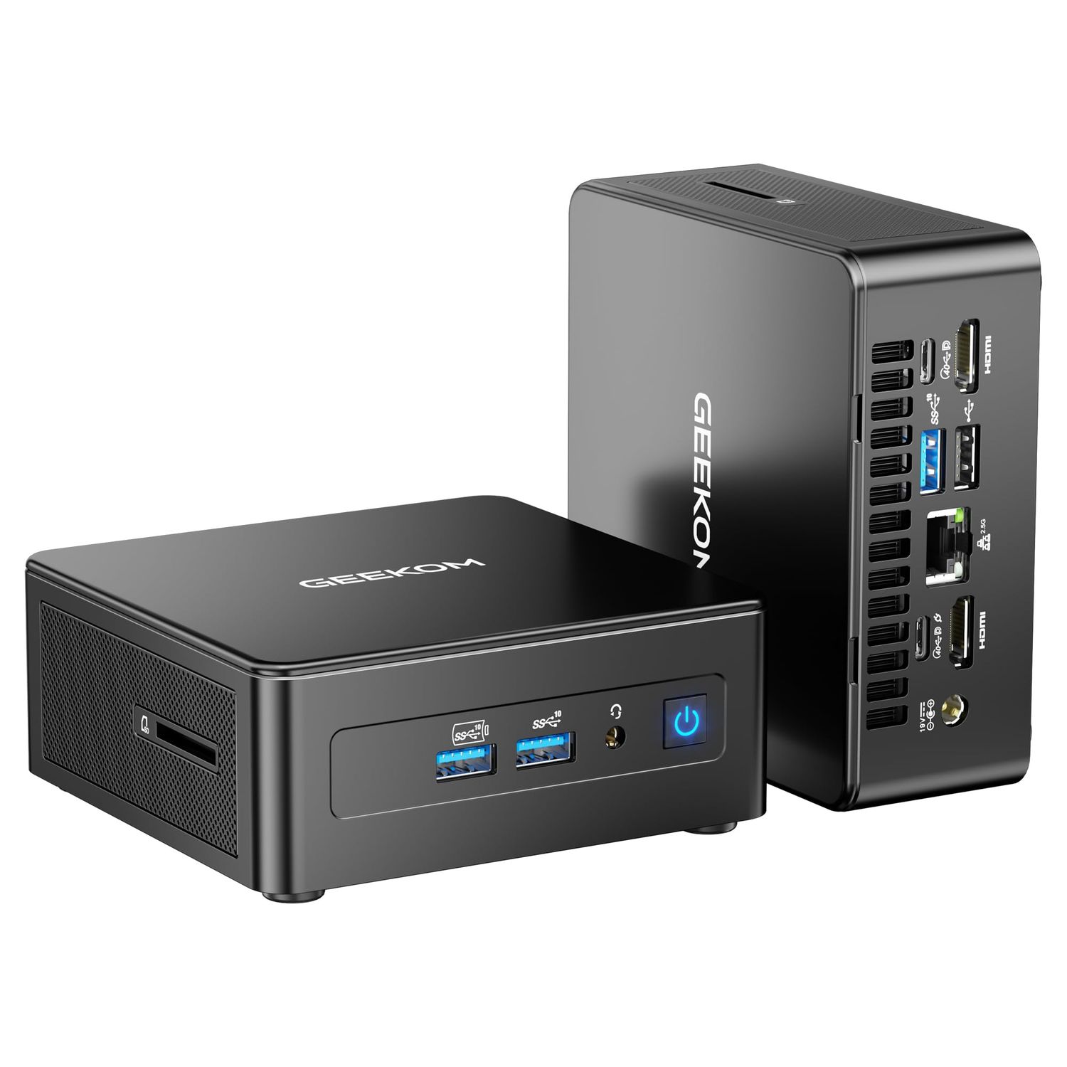 GEEKOM IT15 AI Mini PC Intel Core Ultra 5 Processor 225H 32GB DDR5 RAM + 1TB NVMe, Win11 Pro