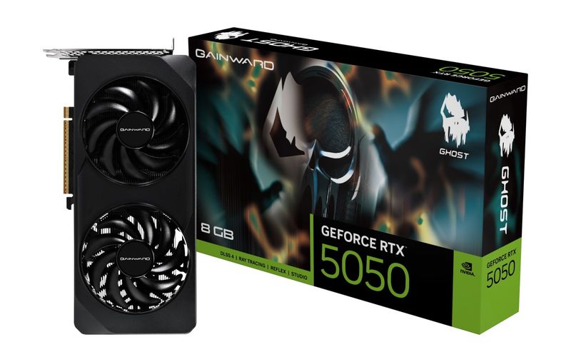 Gainward GeForce RTX 5050 Ghost, 8GB GDDR7
