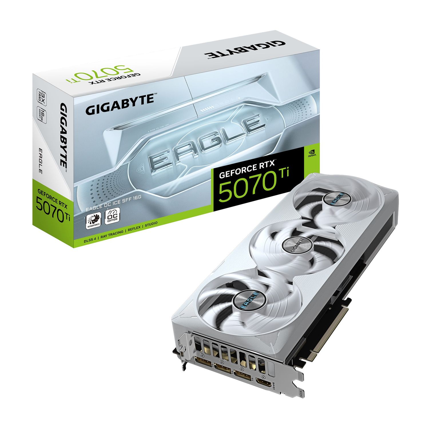 Gigabyte GeForce RTX 5070 Ti Eagle OC ICE SFF 16G, 16GB GDDR7