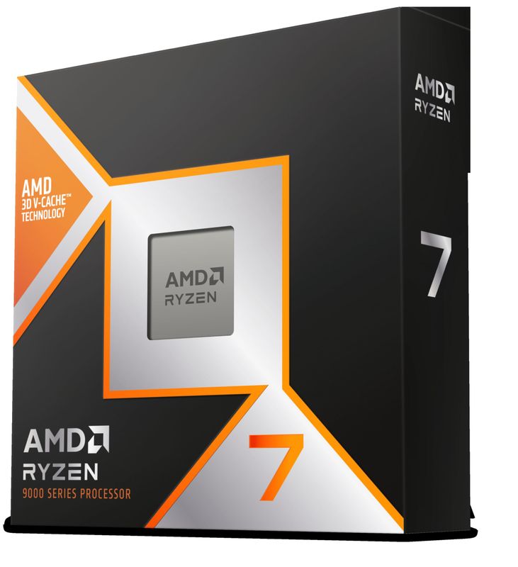 AMD CPU Ryzen 7 9800X3D BOX, AM5, 4.7GHz, 96MB cache, 8 Core, bez hladnjaka