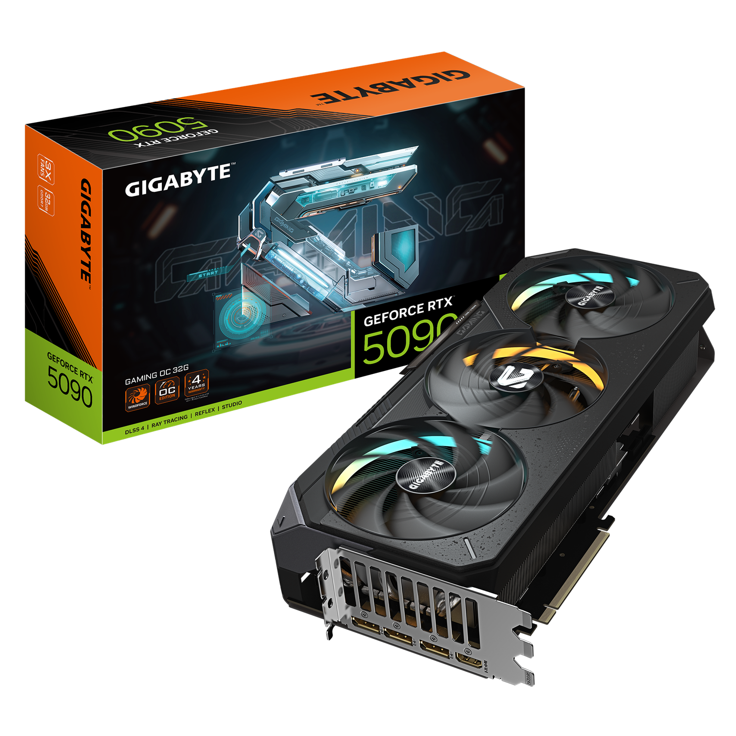 Gigabyte GeForce RTX 5090 Gaming OC 32G, 32GB GDDR7