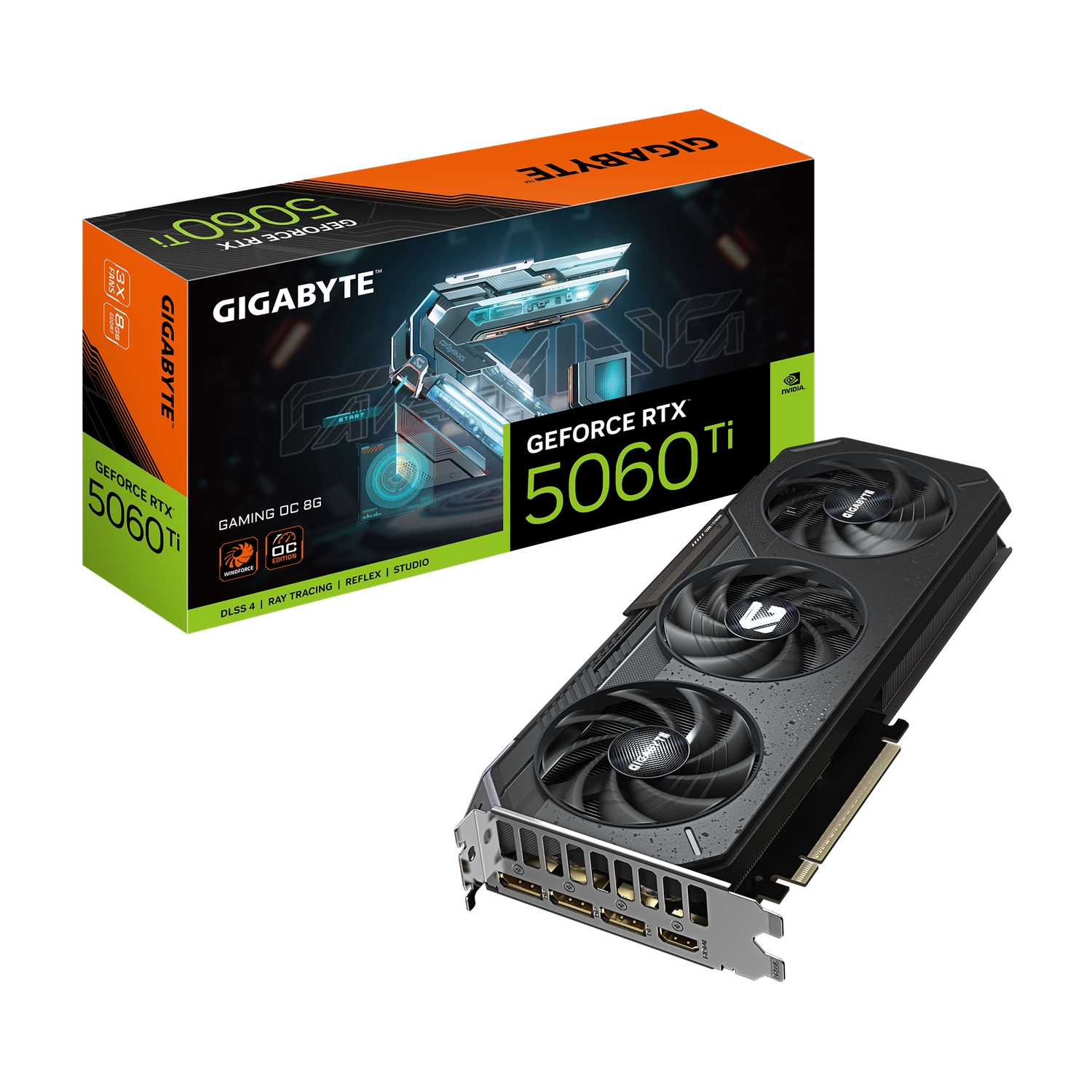 Gigabyte GeForce RTX 5060 Ti Gaming OC, 8GB GDDR7