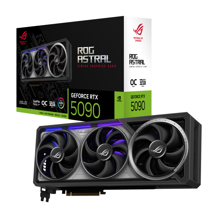 ASUS ROG GeForce RTX 5090 Astral O32C, 32GB OC GDDR7