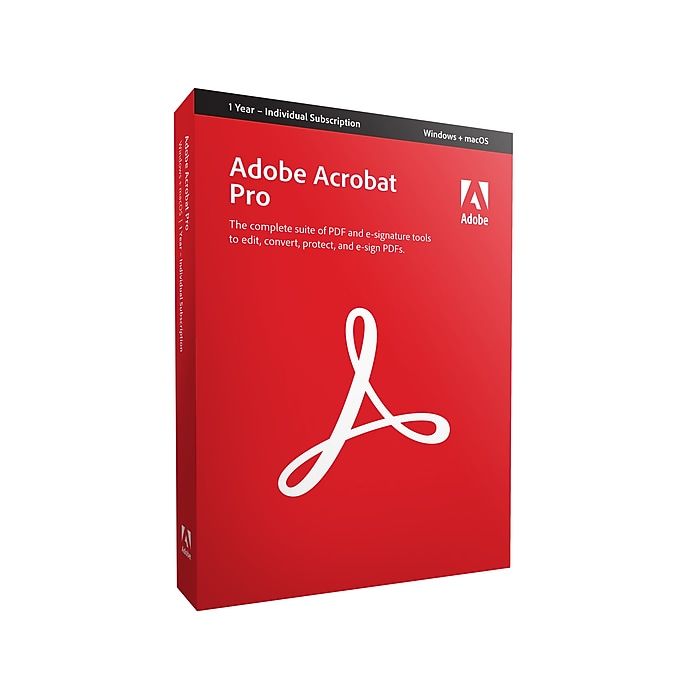 Adobe Acrobat Pro for Teams - 1 uređaj 1 godina