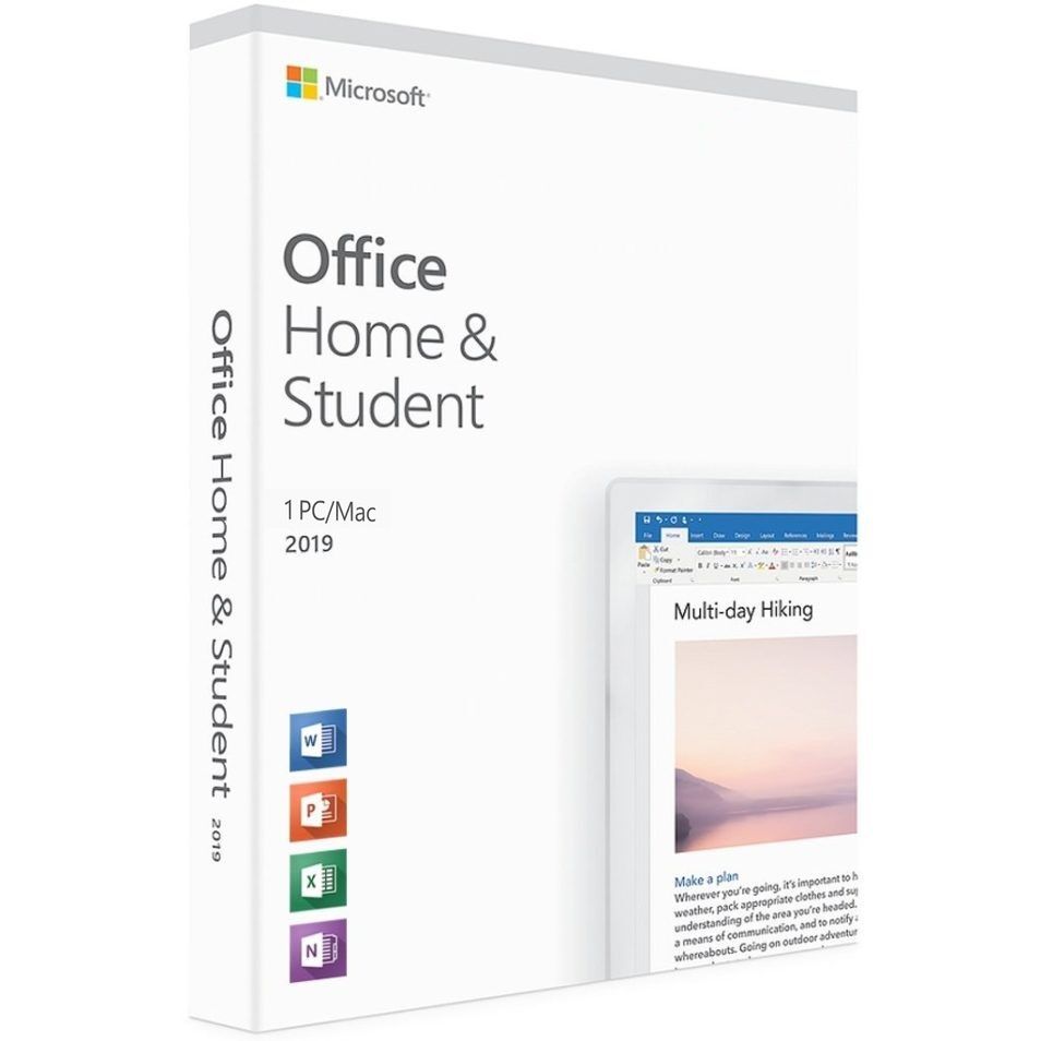 MICROSOFT OFFICE HOME AND STUDENT 2019