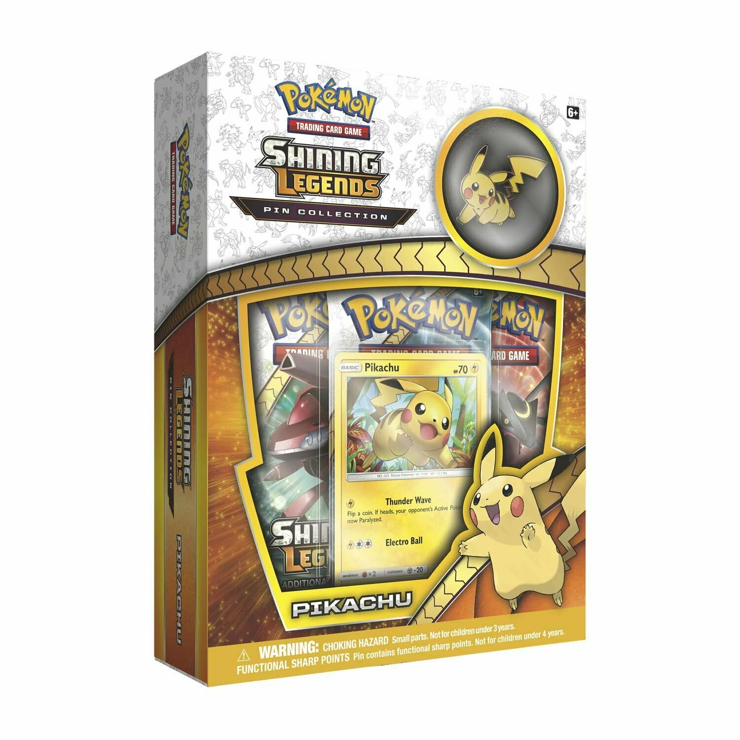 Shining Legends Pikachu Box