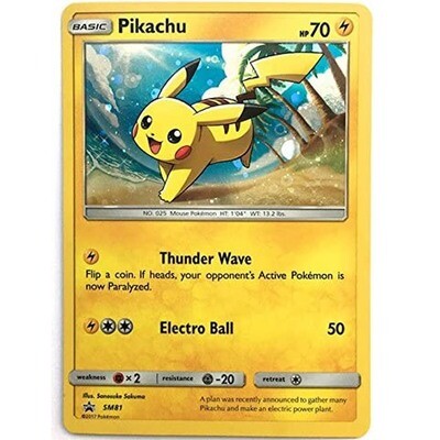 Pikachu Holo SM81