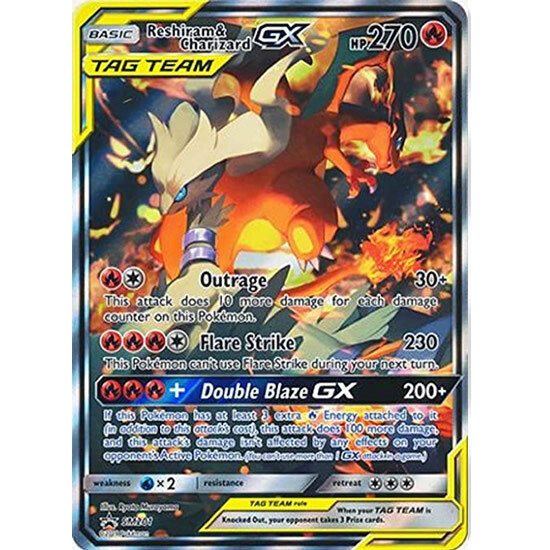 Reshiram Charizard SM201 JUMBO