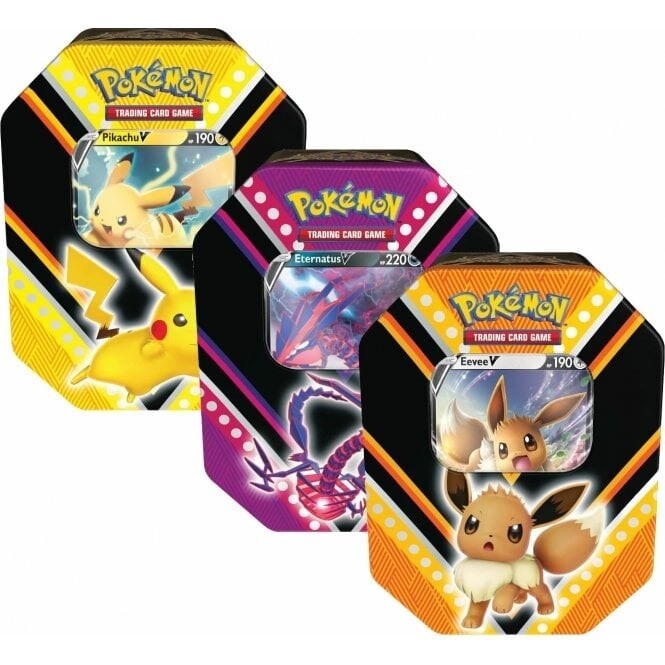 Pokemon Fall V Tin Set of Three