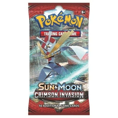 1x Crimson Invasion Booster Pack