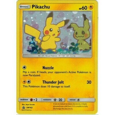 Pikachu Holo SM162