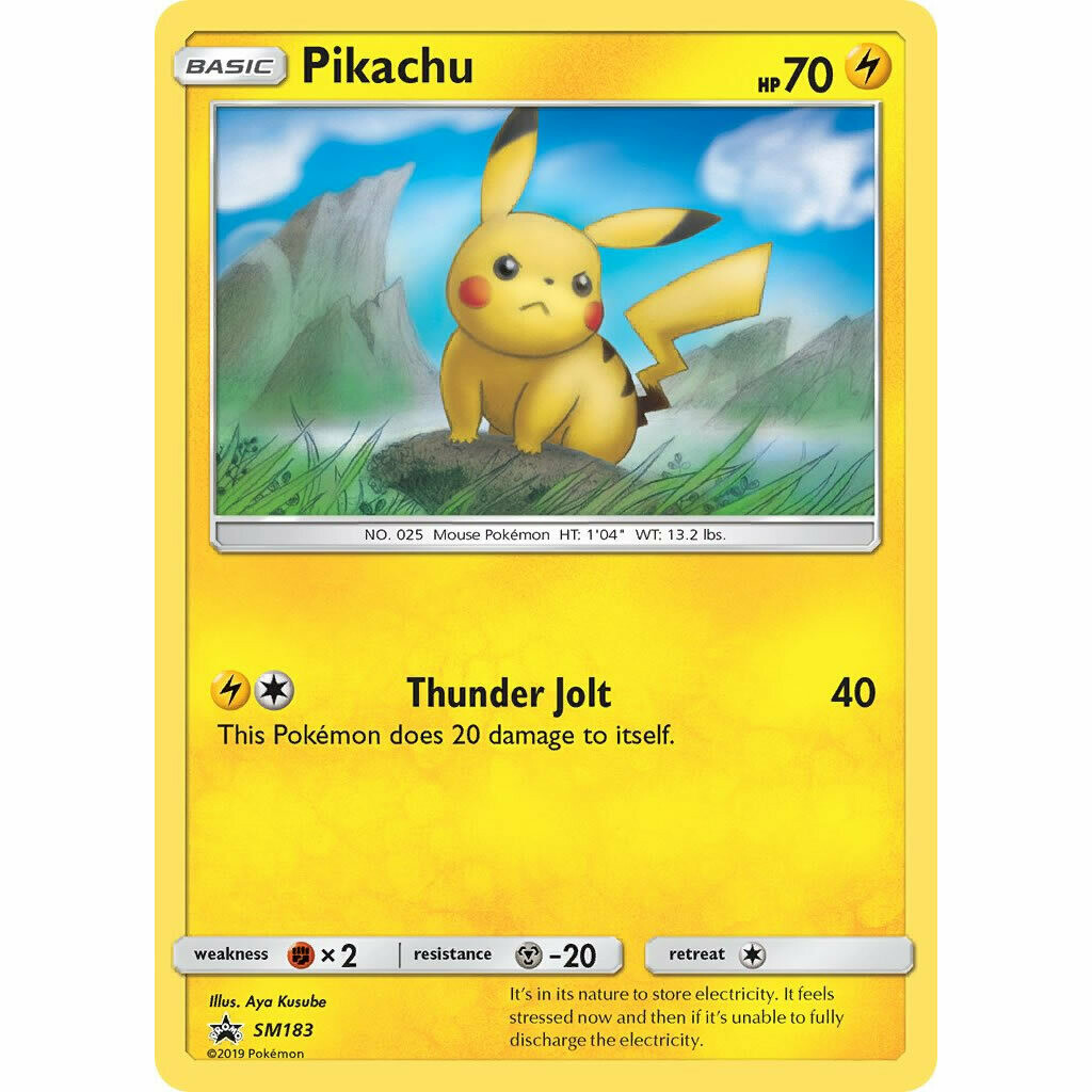 Pikachu Holo SM183