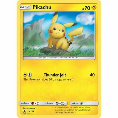Pikachu Holo SM183