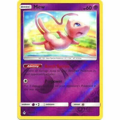 Mew Reverse Holo 76