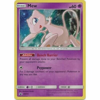 Mew Holo SM215