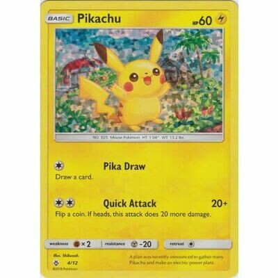 Pikachu McDonalds Holo 4