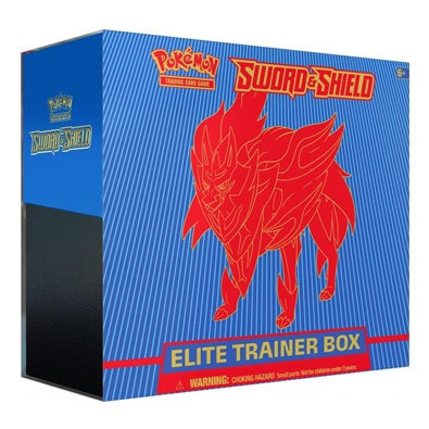 Sword &amp; Shield Base Zamazenta Elite Trainer Box