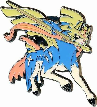 Pokemon Zacian Collector&#39;s Pin