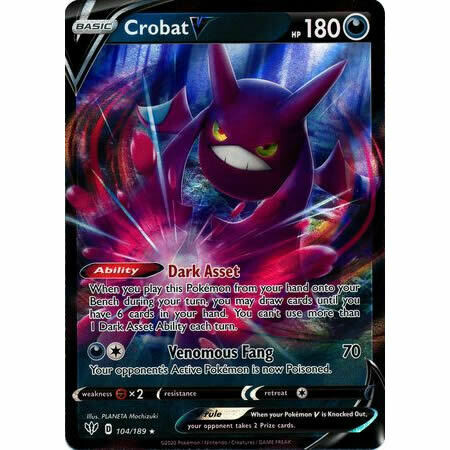 Crobat V - 104/189