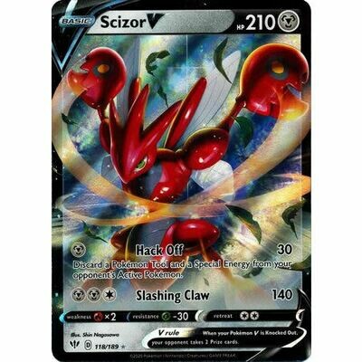 Scizor V - 118/189