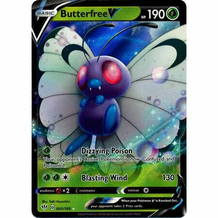 Butterfree V - 001/189