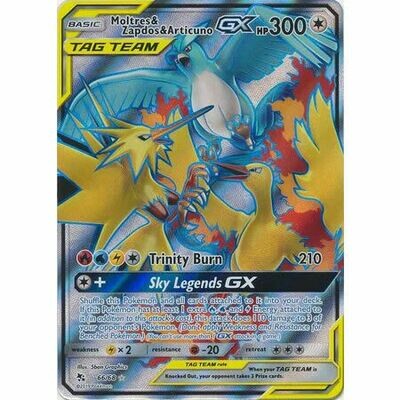 Moltres &amp; Zapdos &amp; Articuno GX - 66/68