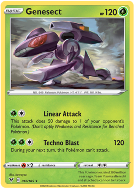 Genesect Holo 016/185