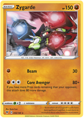 Zygarde Holo 093/185
