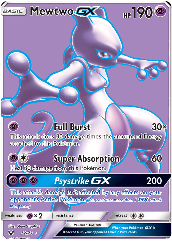 Mewtwo GX 72/73