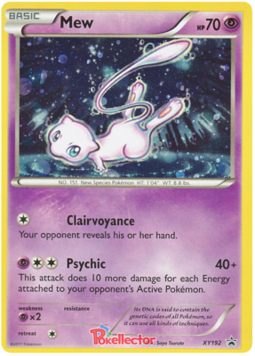 Mew Holo XY192