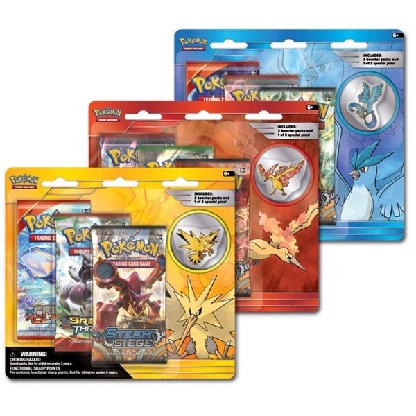 Legendary Birds Pin Collection - Set of 3