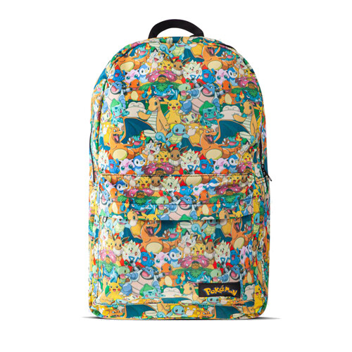 Pokemon - Characters All Over Printed Backpack