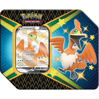 Shining Fates Cramorant V Tin