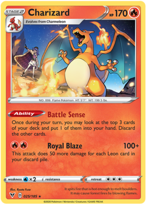 Charizard 025/185