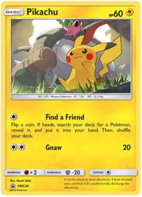 Pikachu Holo SM234