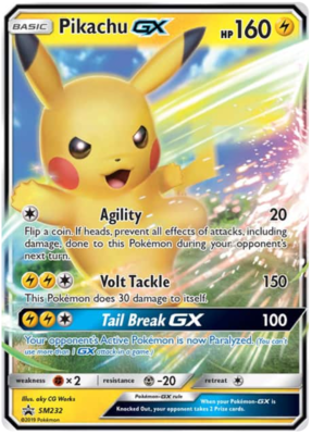 Pikachu GX SM232