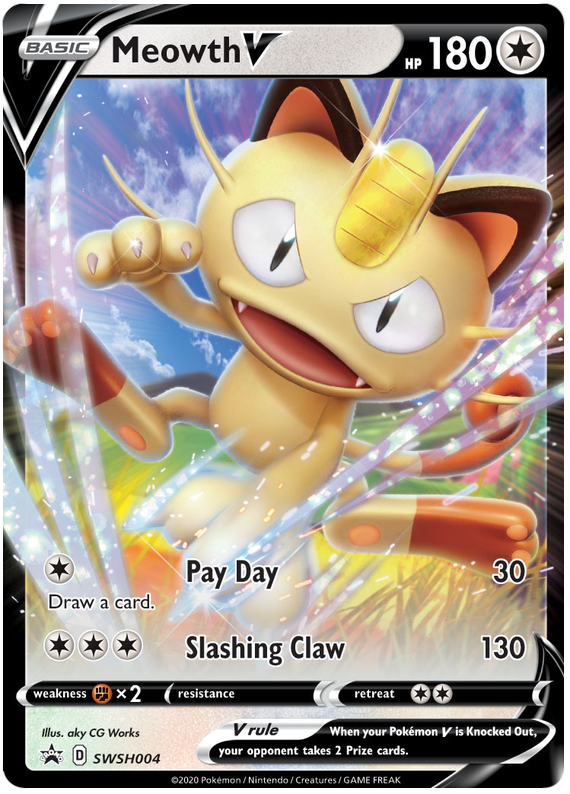 Meowth V SWSH004