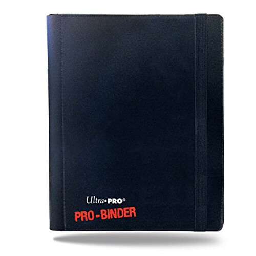 Ultra Pro - 4 Pocket Pro Binder Portfolio - Black