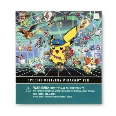 Pokémon Center - Special Delivery Pikachu Pin
