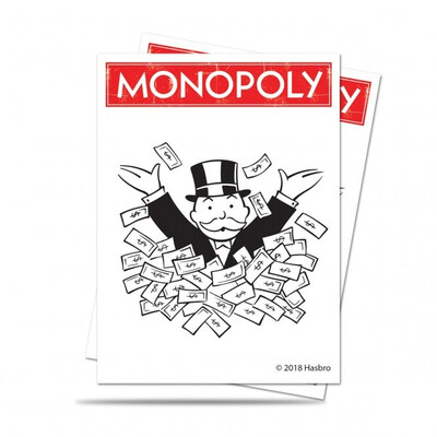Ultra Pro Standard Size Sleeves - Monopoly V3 (100 Sleeves)